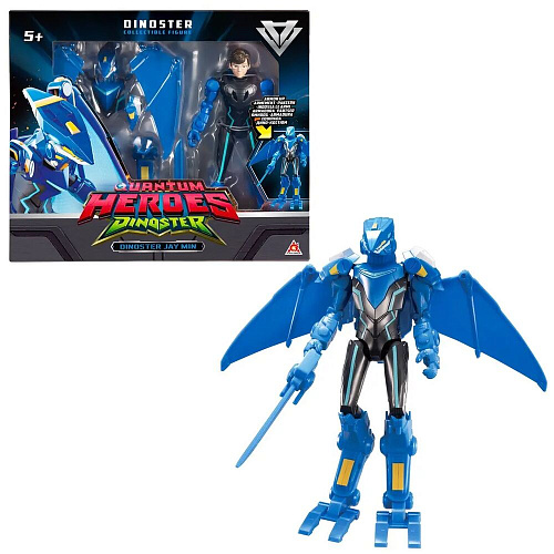 Dinoster Большая фигурка героя Диностер Джей Мин в дино-костюме 20 см