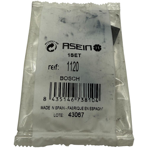 Комплект графитовых щеток BOSCH OEM 1617014135/AS (Комплект = 2 шт.) 1120J
