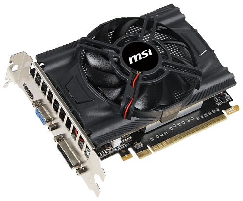 Видеокарта MSI 2048Mb GF GTX 650 N650-2GD5/OC DVI, HDMI, VGA Ret
