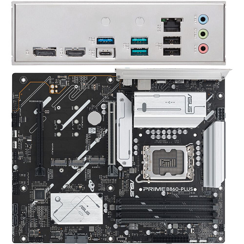 Материнская плата ASUS Prime B860-Plus-CSM B860 Soc-1851 4xDDR5, 4xSATA3, RAID, 3хM.2, 2xPCI-E16x, 3xUSB3.2, 1xUSB3.2 Type C, DP, HDMI, 2.5Glan, ATX