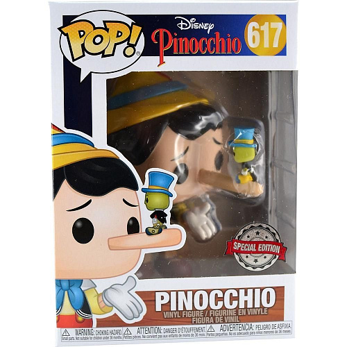 Фигурка Funko POP! Vinyl: Disney: Pinocchio: Pinocchio w/Jiminy (Exc) 42120