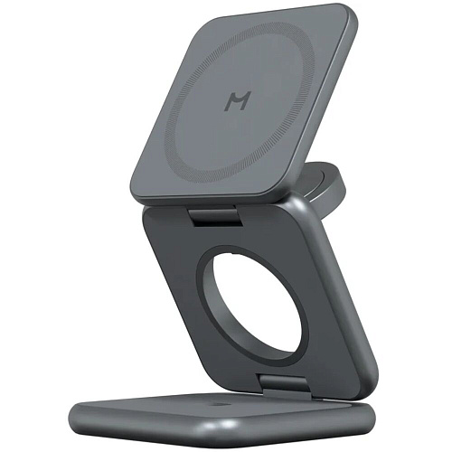 Беспроводная зарядная панель 3 в 1 Magssory Fold Pro WCH063 Qi2 Midnight