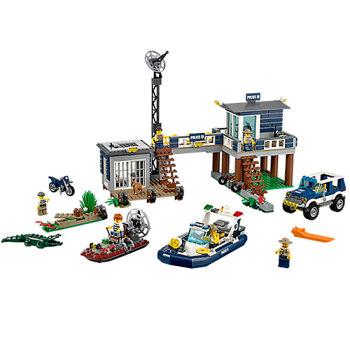 LEGO City Участок новой Лесной Полиции 60069