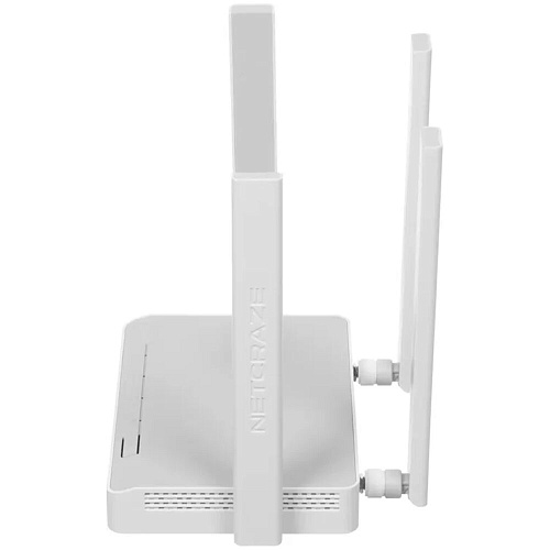 Беспроводной маршрутизатор Netcraze Explorer 4G NC-4910, Wi-Fi 802.11ac 2,4+5 ГГц, 4×100 Мбит/с