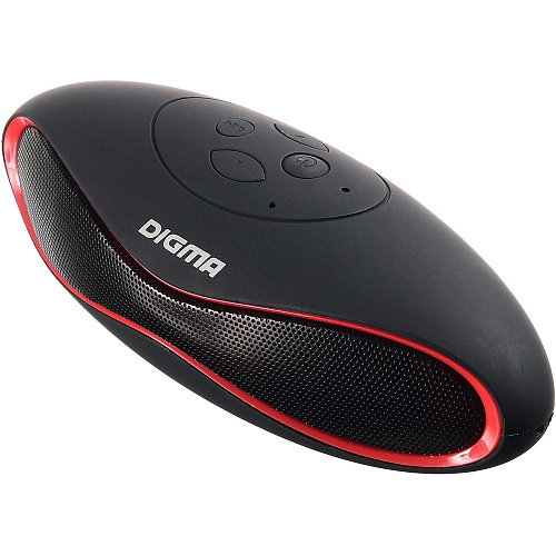 Портативная bluetooth-колонка Digma S-10 Black
