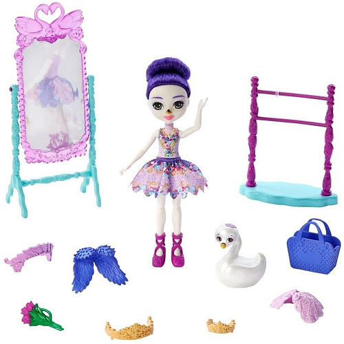 Enchantimals Mattel Сюжетный игровой набор GJX35/GYJ06 Балетная студия