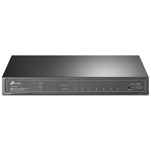 Коммутатор TP-LINK TL-SG2008P JetStream™ 4xGbLAN PoE+ 4xGbLAN