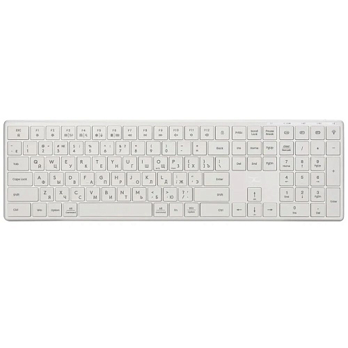 Клавиатура беспроводная xG Blade (XG-BLADE-WS) White Silver