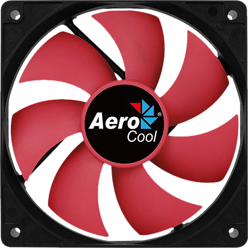 Вентилятор 120x120 AeroCool Force 12 PWM Red Ret