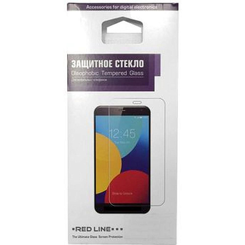Защитное стекло для Realme 8 Pro Red Line, с черной рамкой