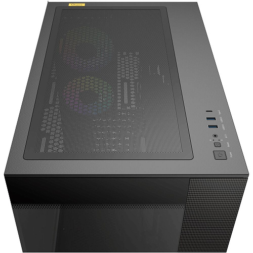 Корпус ATX Miditower Ocypus Delta C74 BK ARGB Black