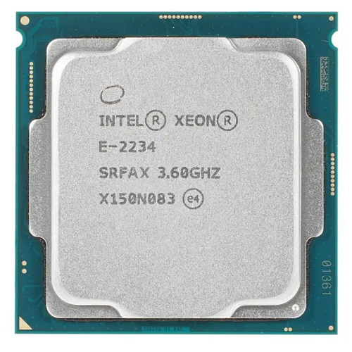 Процессор Intel Xeon E-2234 (3.60GHz) 8MB LGA1151 OEM