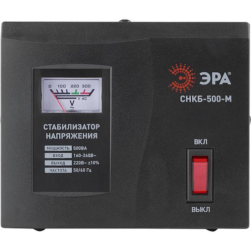 Стабилизатор напряжения ЭРА СНКБ-500-М Б0020173