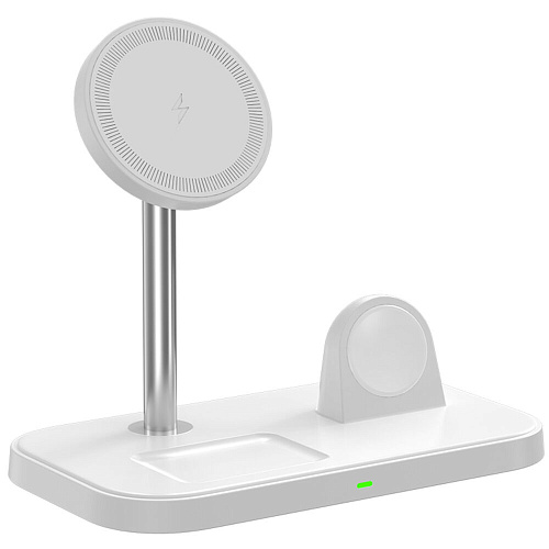 Беспроводная зарядная панель 3 в 1 Для IPhone, Apple Watch, Airpods TFN MAgTrio 22.5W White