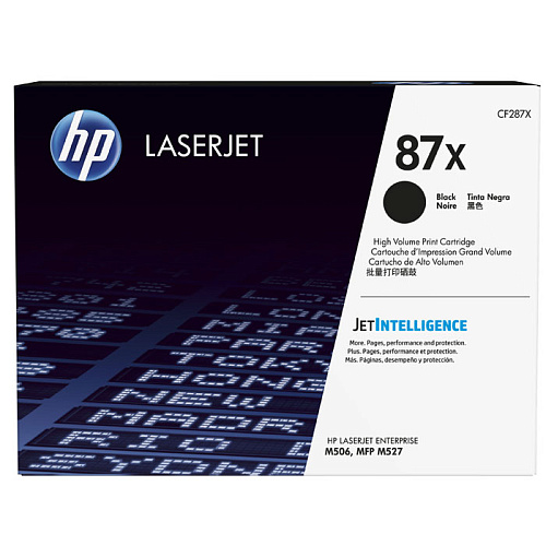 Картридж HP CF287X для LJ Enterprise M506dn/M506x/M527dn/M527f/M527c (18000стр.)