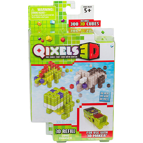 Набор для творчества Qixels Дополнительные наборы для "3D Принтера" 87098 (динозавры)