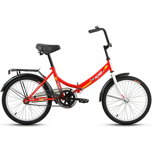 Двухколесный велосипед ALTAIR CITY 20 RUS (20" 1 ск. скл.) красный