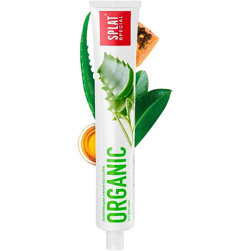 SPLAT Зубная паста Special Organic, мята, 75 мл.
