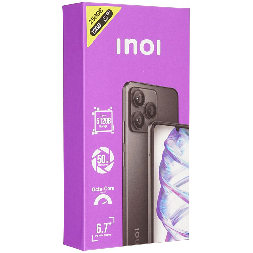 Смартфон Inoi A54 4/256Gb Black Titanium