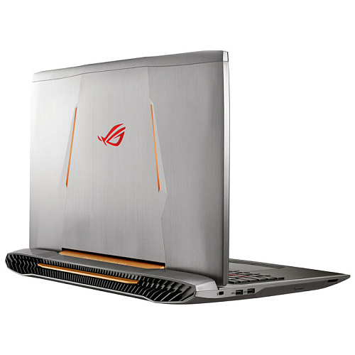 Ноутбук Asus ROG G752VT Core i7 6700HQ/8Gb/2Tb/NV GTX970M 3Gb/17.3"/DVD/Win10 Silver