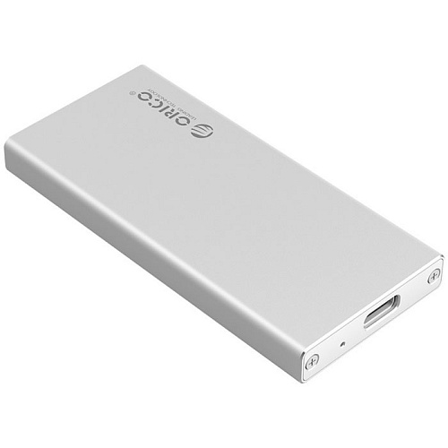 Корпус для SSD M2 Orico MSA-UC3 MSATA, USB Type C Silver