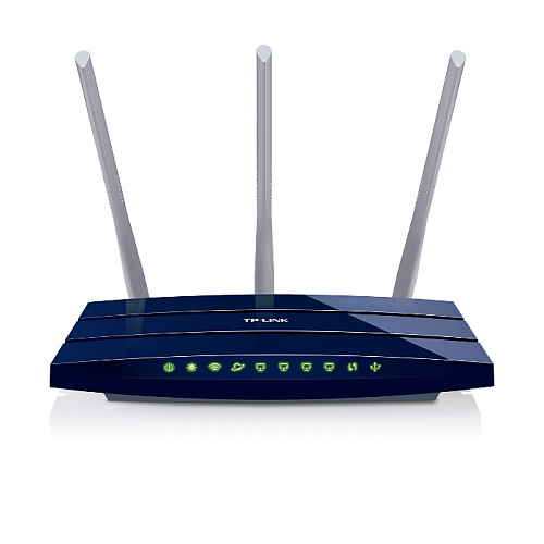 Беспроводной маршрутизатор TP-LINK TL-WR1043ND, 802.11n, 300Мбит/с, 2.4ГГц, 4xGbLAN, 1xGbWAN, 1xUSB2.0