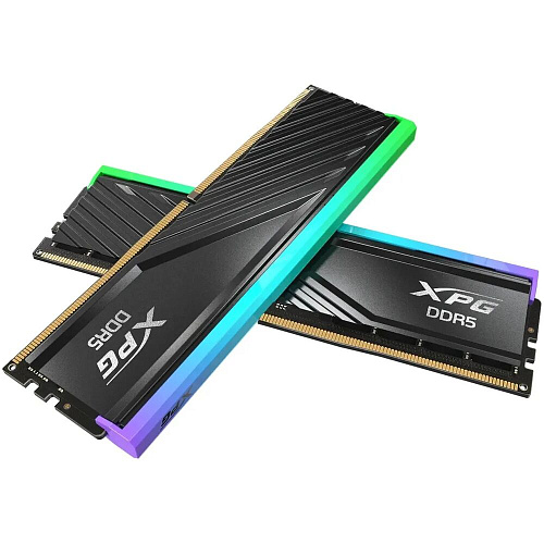 Модуль памяти DIMM 32Gb 2х16Gb DDR5 PC48000 6000MHz ADATA XPG Lancer Blade Black (AX5U6000C3416G-DTLABRBK)