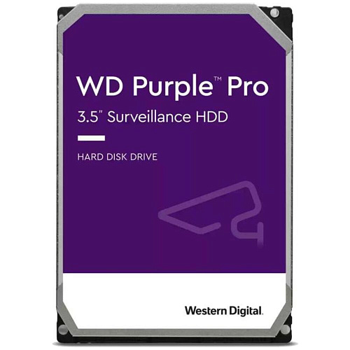 Внутренний жесткий диск 3,5" 18Tb Western Digital (WD181PURP) 512Mb 7200rpm Purple