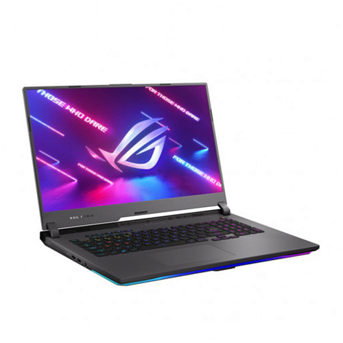 Ноутбук ASUS ROG Strix G17 G713RM-KH097 AMD Ryzen 7 6800H/16Gb/1Tb SSD/NV RTX3060 6Gb/17.3" FullHD/DOS Eclipse Gray