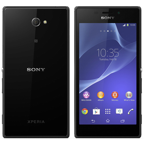 Смартфон Sony D2302 Xperia M2 Dual Black 