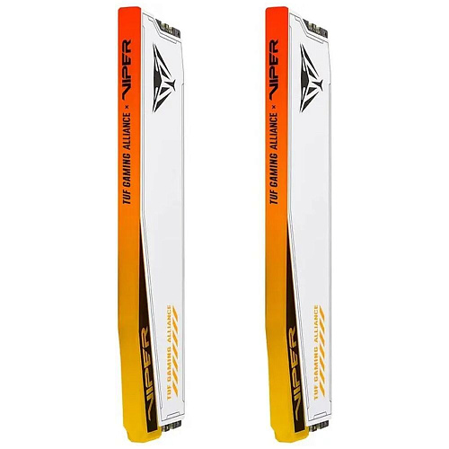 Модуль памяти DIMM 32Gb 2х16Gb DDR5 PC48000 6000MHz Patriot Memory Elite 5 RGB TUF Gaming White (PVER532G60C36KT)