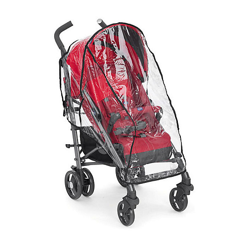 Коляска-трость Chicco Lite Way Top 2 stroller цвет Red (с бампером) 