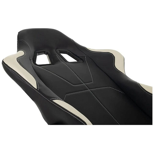 Кресло для геймера Zombie VIKING 5 AERO черный/белый эко.кожа с подголов. крестов. пластик