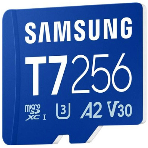 Карта памяти Micro SecureDigital 256Gb SDXC Samsung T7 class10 UHS-I U3 (MB-MB256T)