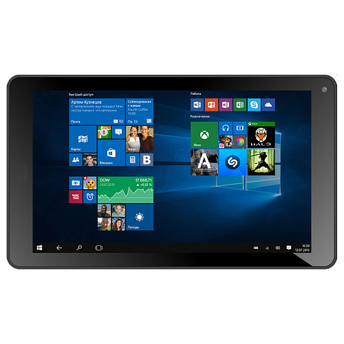 Планшет Irbis TW36 4*1,8ГГц/1Гб/16Гб/8.9" IPS 1024*600/WiFi/Windows 10, черный