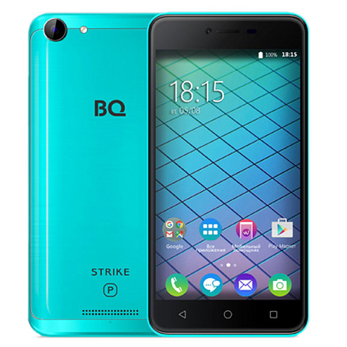 Смартфон BQ Mobile BQ-5059 Strike Power Azure Blue