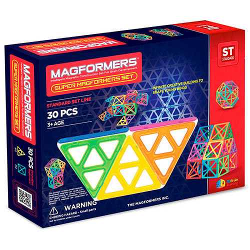 Магнитный конструктор Magformers 701008 (63078) Набор Супер - 30