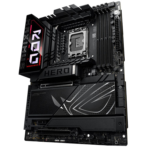 Материнская плата ASUS ROG Maximus Z890 Hero Z890 Soc-1851 4xDDR5, 4xSATA3, RAID, 6хM.2, 4xPCI-E16x, 9xUSB3.2, 2xUSB3.2 Type C, DP, HDMI, WiFi, 2xGlan, ATX