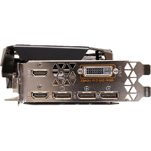 Видеокарта GIGABYTE GeForce GTX 1080 Ti 11264Mb, Xtreme Edition, GV-N108TAORUS X-11GD AORUS 1xDVI, 3xHDMI, 3xDP Ret