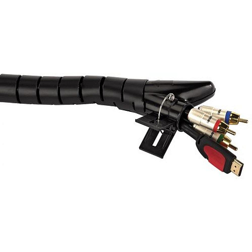 Кабельный органайзер Hama H-20643 (00020643) 2м  черный
