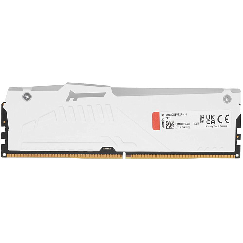 Модуль памяти DIMM 16Gb DDR5 PC48000 6000MHz Kingston Fury Beast White RGB EXPO (KF560C36BWE2A-16)