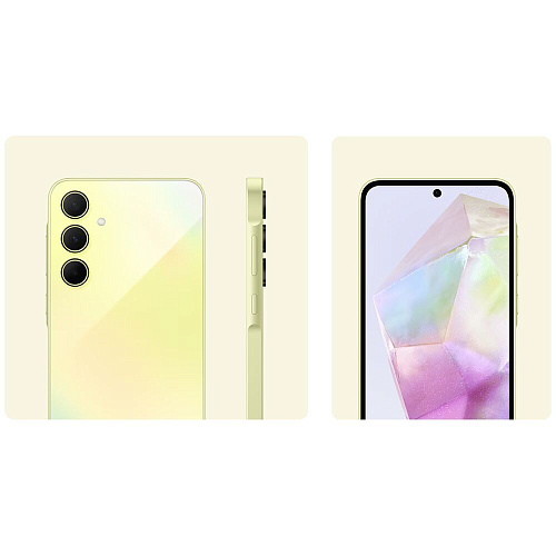 Смартфон Samsung Galaxy A35 SM-A356 8/128GB Yellow (EAC)