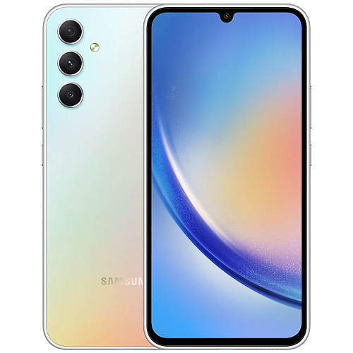 Смартфон Samsung Galaxy A34 SM-A346 6/128GB Silver