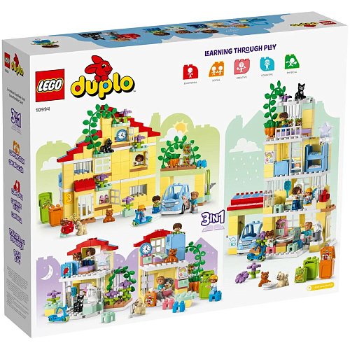 LEGO DUPLO Семейный дом 3 в 1 10994