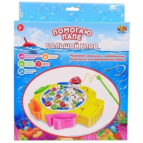 ABtoys Рыбалка "Большой улов", эл.механическая PT-00978 