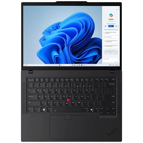 Ноутбук Lenovo ThinkPad T14 G5 Core Ultra 7 155U/16Gb/512Gb SSD/14" WUXGA/DOS Black
