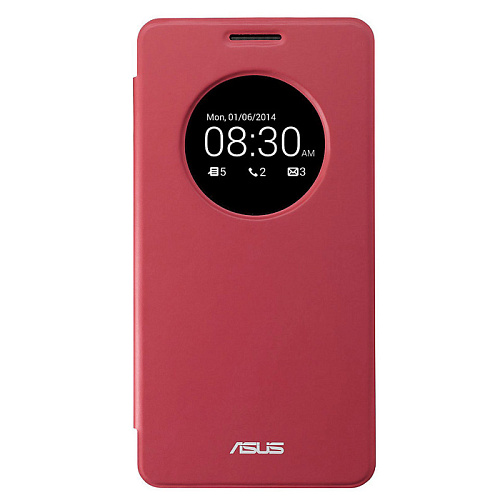 Чехол для Asus ZenFone 5 A500CG\A501CG\A500KL Asus View flip cover красный