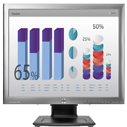 Монитор 19" HP EliteDisplay E190i IPS LED 1280х1024 8ms VGA DVI DisplayPort