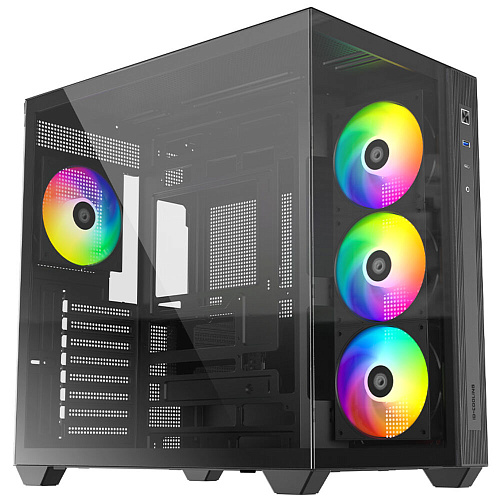 Корпус ATX Miditower ID-Cooling View 510 ARGB Black