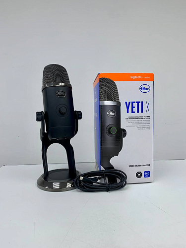 Микрофон  Blue Yeti X Black УЦЕНКА
